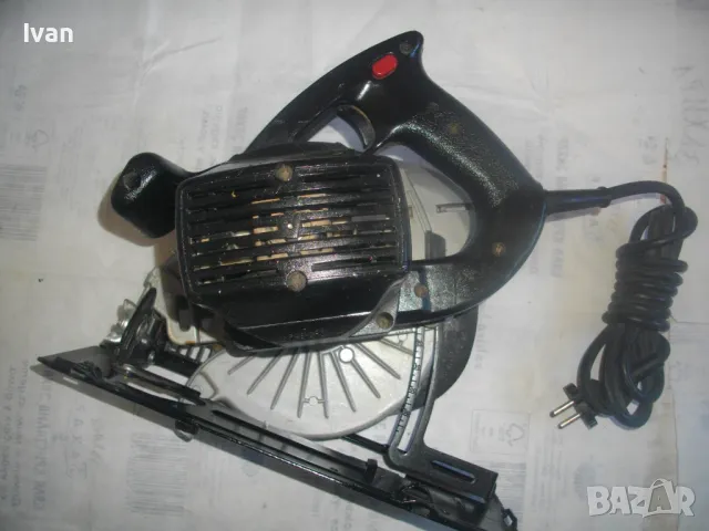 Made in USA 5,3A САЩ АМЕРИКАНСКИ ОРИГИНАЛЕН РЪЧЕН ЦИРКУЛЯР 1100 ВАТА ф165мм РЕЖЕ 60мм SKIL, снимка 13 - Други инструменти - 48604817