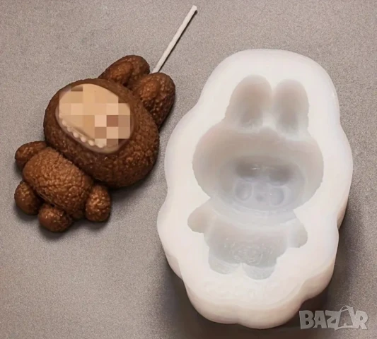 Молд лабубу 2D, снимка 1