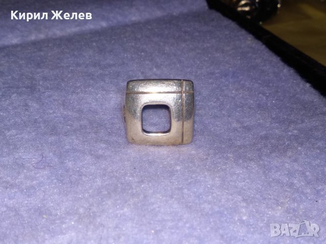 СРЕБЪРЕН ВИНТИДЖ ПРЪСТЕН СРЕБРО 925 РЪЧНА МАЙСТОРСКА АЖУРНА АРТ ИЗРАБОТКА 33153, снимка 12 - Пръстени - 39547601
