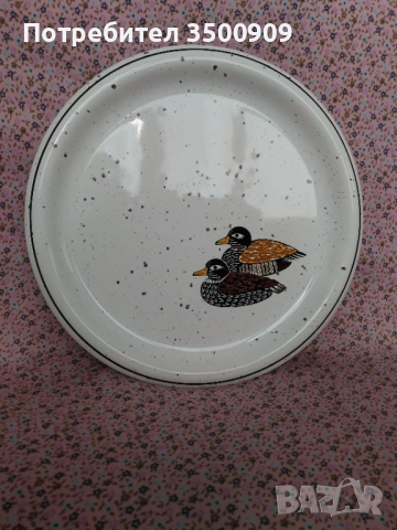 ръчно рисувана чиния, снимка 2 - Чинии - 52111433