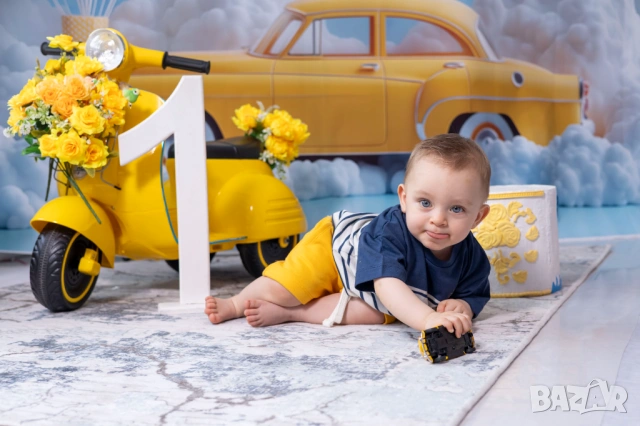 Фотосесия за рожден ден,смаш кейк 