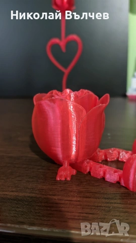 Подари вечна роза, която улавя светлината., снимка 3 - Романтични подаръци - 53209533