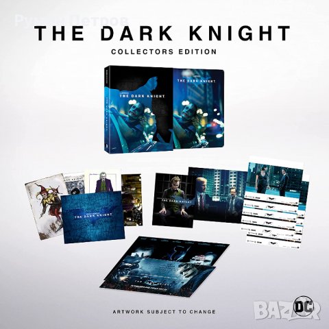 LUXURY SPECIAL EDITION - 4K + Blu Ray Steelbook - BATMAN - THE DARK KNIGHT, снимка 1 - Blu-Ray филми - 37524679