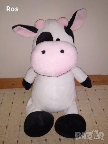 Плюшена крава, снимка 1 - Плюшени играчки - 35251845