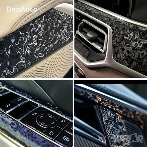 Винил черен "Карбонови нишки", снимка 6 - Аксесоари и консумативи - 51489441