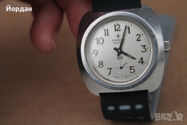 Швейцарски Мъжки ръчен часовник ''Pronto Sportal GS'', снимка 10 - Мъжки - 53274770