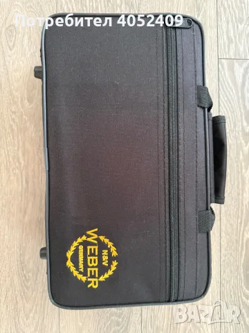 Кларинет N & V Weber Germany,, снимка 3 - Духови инструменти - 55728589