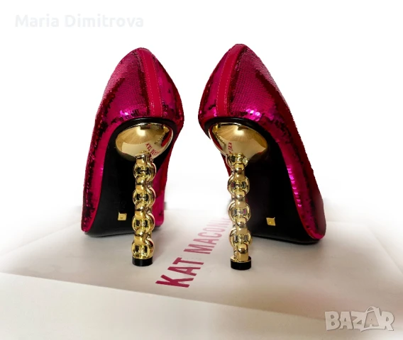 Дизайнерски дамски обувки, снимка 3 - Дамски обувки на ток - 51154253
