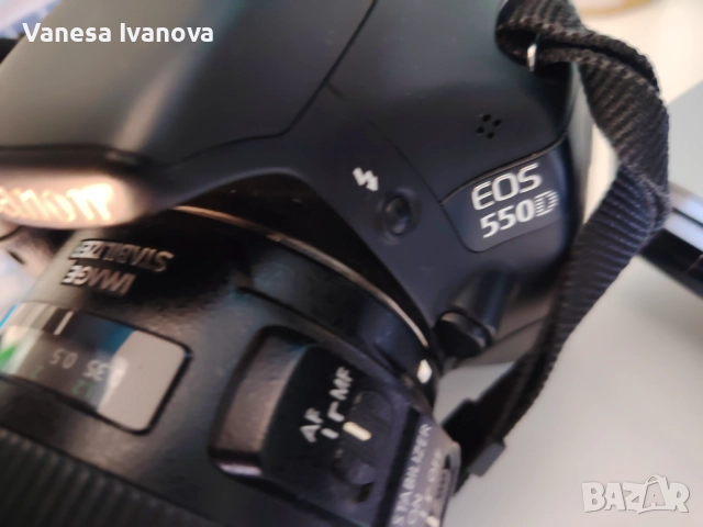 фотоапарат Canon EOS 550D17-55mm f/2.8 IS USM, снимка 2 - Фотоапарати - 51471982