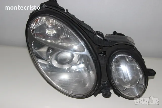 Десен Bi-xenon ксенонов фар Mercedes E-class W211 (2002-2006г) Hella 2118201461 A2118201461 биксенон, снимка 5 - Части - 47275030