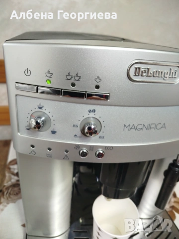 Кафе автомат Delonghi Magnifica Eco, снимка 4 - Кафемашини - 53883086
