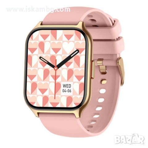 Дамски смарт часовник TechONE Wand Pro – Златен, 2 каишки - КОД 4606, снимка 10 - Дамски - 51966031