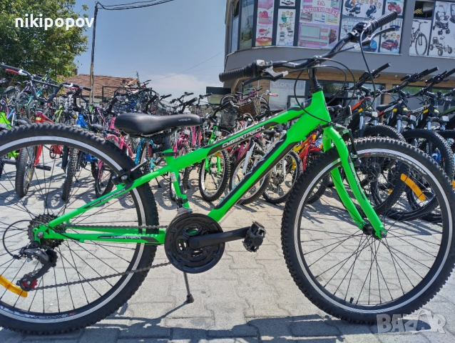 BG Велосипед 26" CYBER зелен, снимка 3 - Велосипеди - 54261208