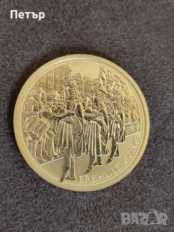 100 златни евро Австрия"Корона на Хабсбургите - Австрийска ерцхерцогска корона", снимка 1