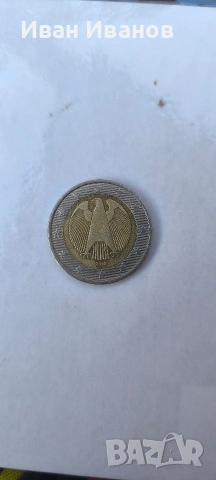 Монета от 2 евро Германия 2010 г