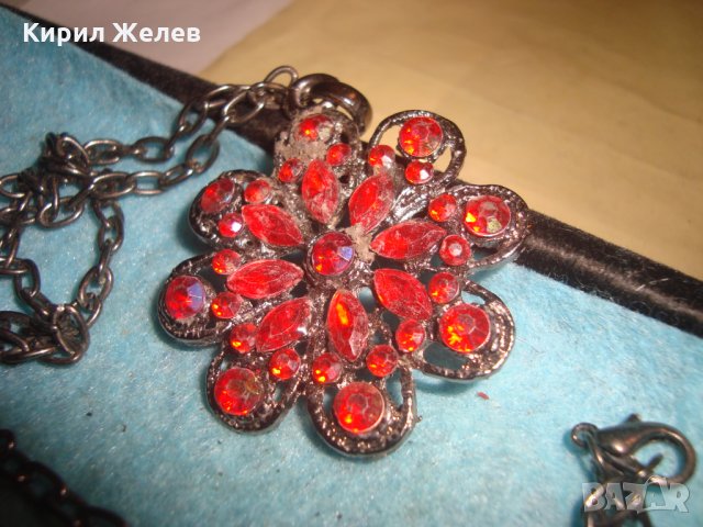 СТАР МЕДАЛЬОН - ЦВЕТЕ с ВЕРИЖКА 23761, снимка 7 - Колиета, медальони, синджири - 35261288