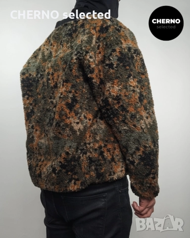 LEVI'S Quarter-Zip камуфлажен суичър - XXL-XL - Отлично състояние, снимка 5 - Суичъри - 52850149