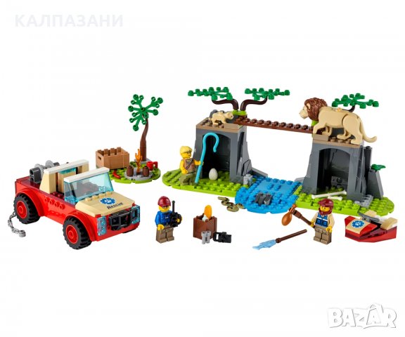 LEGO® City Wildlife 60301 - Спасителен офроуд джип, снимка 3 - Конструктори - 34931944