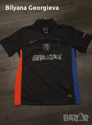 Travis Scott x FC Barcelona 2024/25 Match Away Cactus Jack Jersey