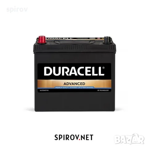 Акумулатор Duracell Advanced JIS 12V 45Ah 390A DA45L (L+)