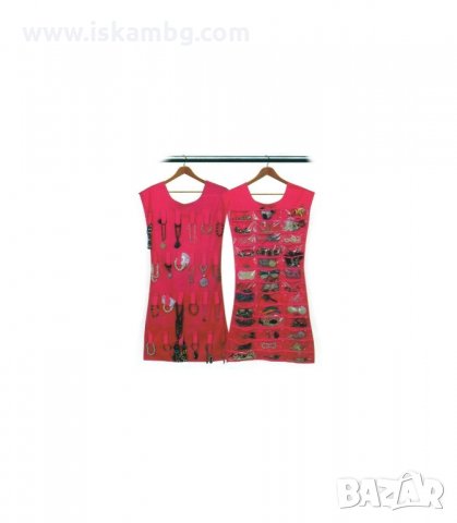 ДВУЛИЦЕВ ВИСЯЩ ОРГАНАЙЗЕР ЗА БИЖУТА ПРЪСТЕНИ КОЛИЕТА АКСЕСОАРИ - код 0346, снимка 4 - Други - 34086205