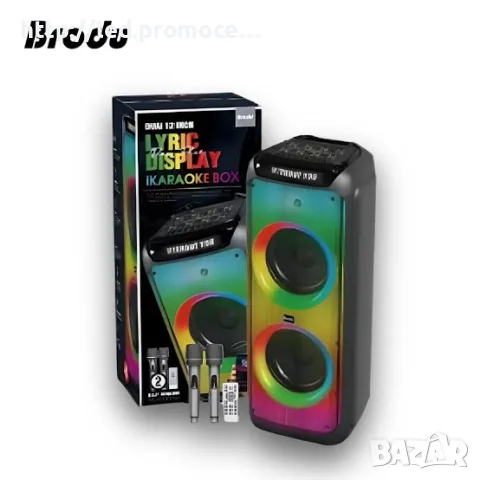 Караоке тонколона Brodu BTS 2125-2108, снимка 4 - Караоке - 56155543