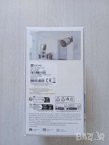 Безжична външна камера EZVIZ CS-BC1C (1080p, 4MP), снимка 2 - HD камери - 52244910