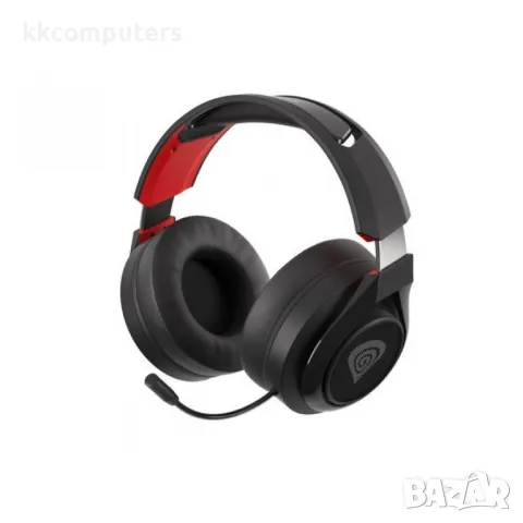 Genesis Gaming Headset SELEN 400 with Microphone Wireless Black-Red Геймърски слушалки