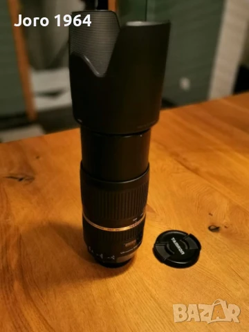 Телеобектив Tamron 70-300мм за Canon DSLR и Full Frame камери, снимка 4 - Обективи и филтри - 50713424