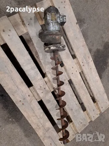 Мотор-редуктор с винт