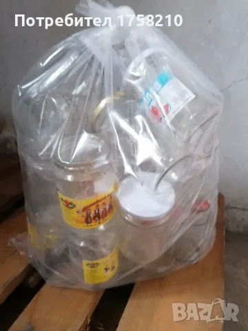 Стъклени буркани , снимка 5 - Буркани, бутилки и капачки - 56244139