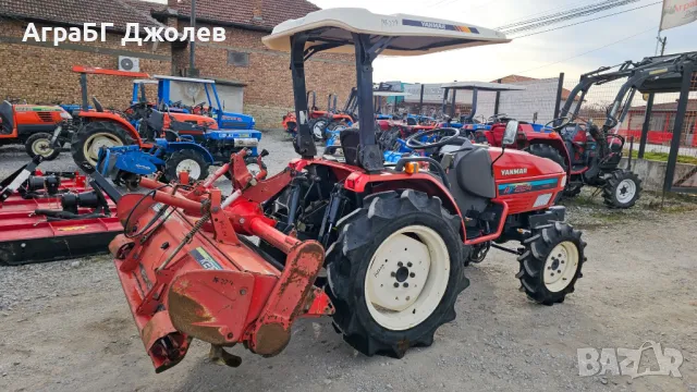 Японски трактор Yanmar AF224 с фреза, 4x4, 24 к.с., АграБГ Джолев , снимка 3 - Селскостопанска техника - 49165177
