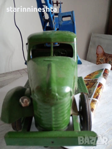 РЕДЪК МУЗЕЕН ЕКСПОНАТ! Метален камион СИМ (ЗиС) – 1960 г. – ЗА РЕСТАВРАЦИЯ, снимка 5 - Колекции - 54095960