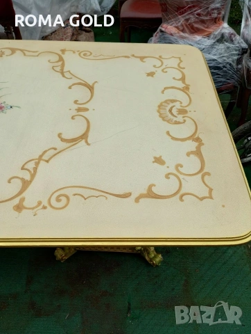 Италианска барокова маса, снимка 6 - Маси - 54201868