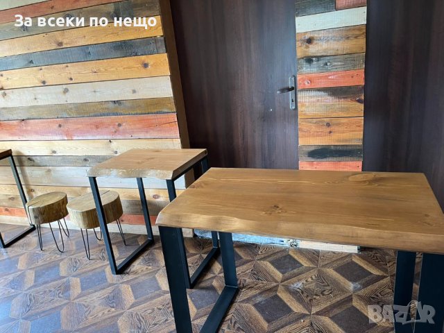 Ръчно изработени метални крака и основи за трапезни и холни маси. Прахово боядисани, снимка 3 - Маси - 44381440