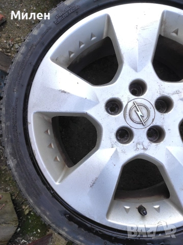 Алуминиеви джанти 7J x 17 цола за Opel, Saab, снимка 6 - Гуми и джанти - 54306939