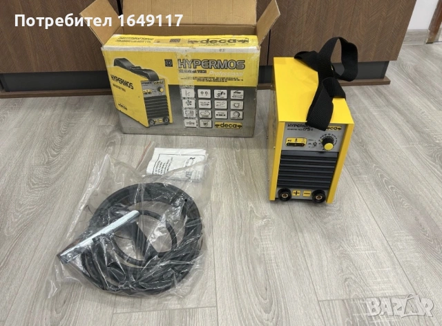 Професионален инверторен електрожен DECA Hypermos 175e - 160А[чисто нов/made in Italy]