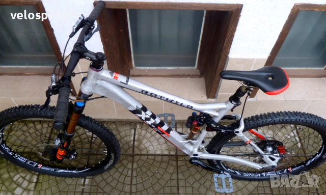 Ендуро РОТУИЛД  27.5"! "мека" рамка ! Фул ФОКС ! 11 скорости ХТ !, снимка 4 - Велосипеди - 53285987