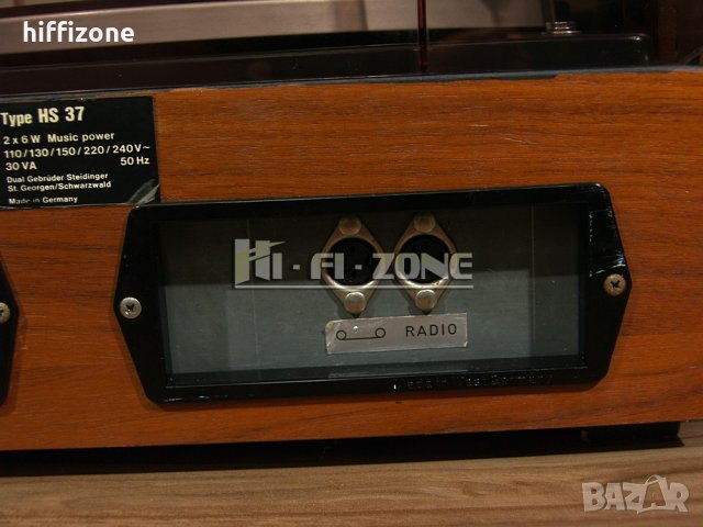 ГРАМОФОН Dual hs 37 /1, снимка 14 - Грамофони - 36701340