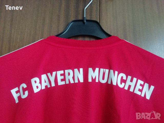 Bayern Munich 2018/2019 Adidas оригинална тениска фланелка Байерн Мюнхен , снимка 4 - Тениски - 42249283
