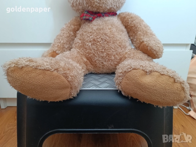 Плюшено мече Винтидж 45 cm Bob Der Bar, снимка 4 - Колекции - 52128900