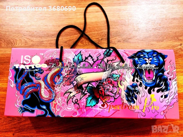 Професионална преса за коса - iso beauty - spectrum pro tattoo