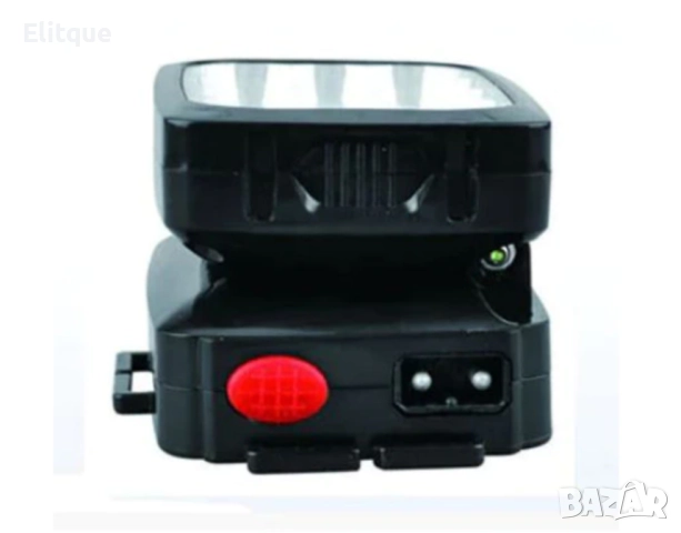 YAJIA Акумулаторна супер ярка 12 LED челна лампа YJ-1837 черна FL109-C, снимка 9 - Лед осветление - 52545688