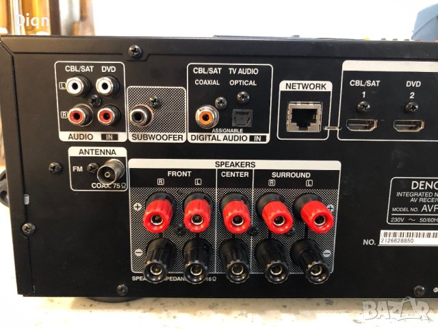Denkn AVR-1713, снимка 10 - Ресийвъри, усилватели, смесителни пултове - 40327701