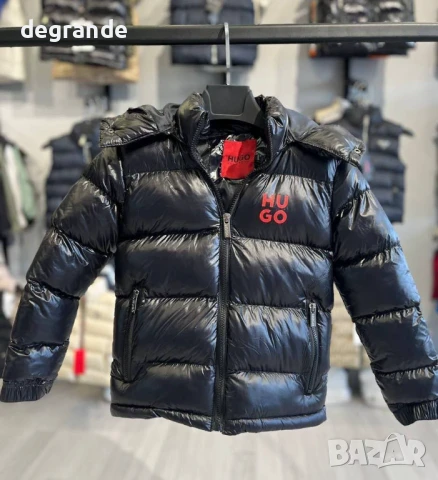 Зимни якета Polo Hugo  Висок клас! Силиконов пълнеж Размери за 4 - 14 годинки , снимка 2 - Детски якета и елеци - 51322667