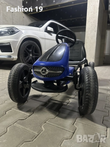 Детска количка с педали Mercedes-Benz, снимка 4 - Детски велосипеди, триколки и коли - 56177008