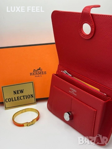 HERMES ⚜️Дамски Портмонета , снимка 3 - Портфейли, портмонета - 54153271