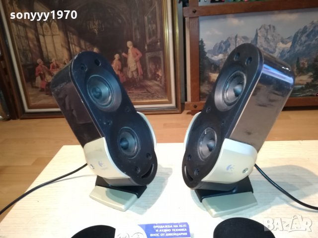 LOGITECH-2БР КОЛОНИ СЪС СТОИКИ 1312212035, снимка 6 - Тонколони - 35129953