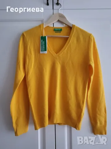 Нов пуловер United Colors of Benetton, снимка 3 - Блузи с дълъг ръкав и пуловери - 55778026