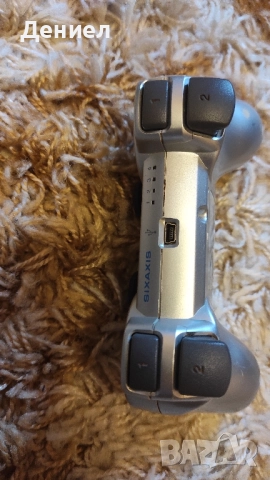 Джойстик Sony за PlayStation 3 DUALSHOCK – Сив Цвят (PS3) Оригинален!, снимка 4 - PlayStation конзоли - 51669662